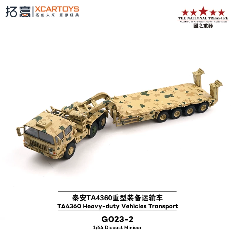 Heavy Equipment Battery - Xcartoys 1:64 Tai'an TA4360 Ciężki Transporter