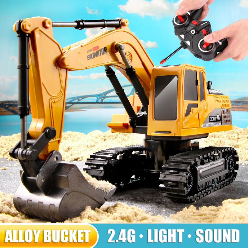 Heavy Equipment Games - Koparka RC 2.4Ghz 6 kanałów 1:24