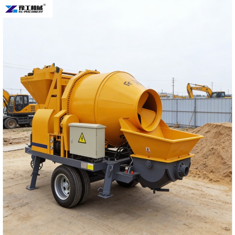 Elektryczna betoniarka montowa – Concrete Mixer Machine recenzja i cena
