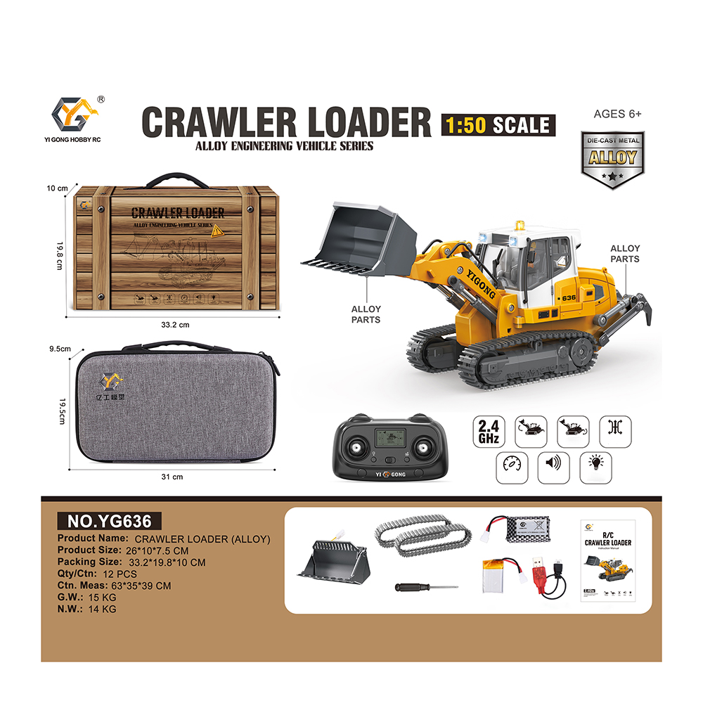 1/50 YG970 YG636 YG520 T14R YG – Heavy Equipment Games recenzja i cena