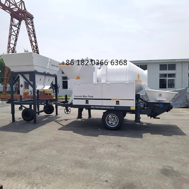 Dostosowywana mobilna betonark – Concrete Mixer Machine recenzja i cena