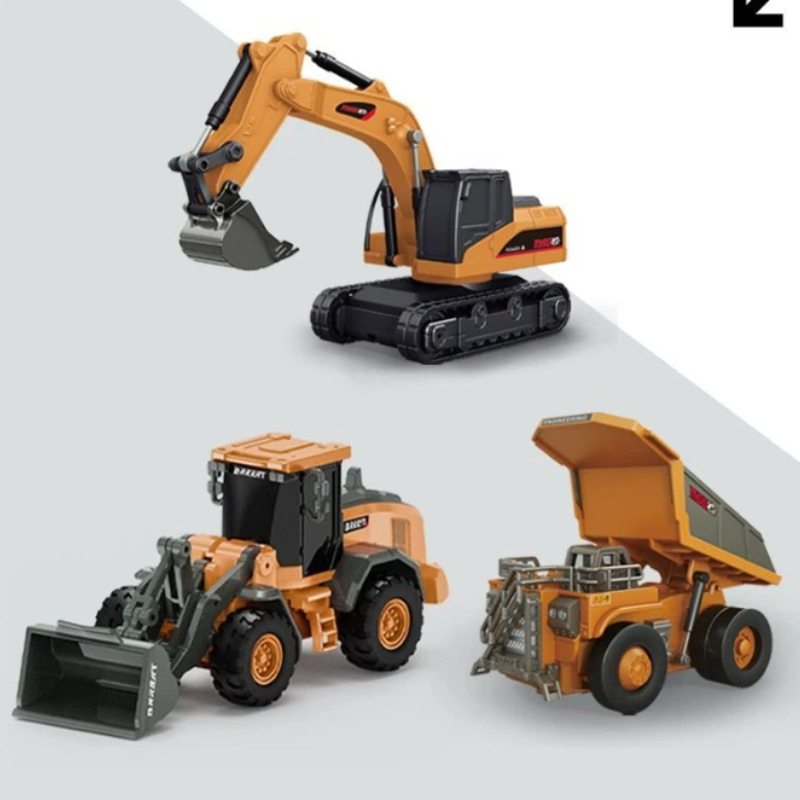 1:64 Koparka Mały Wózek Widłow – Heavy Equipment Games recenzja i cena