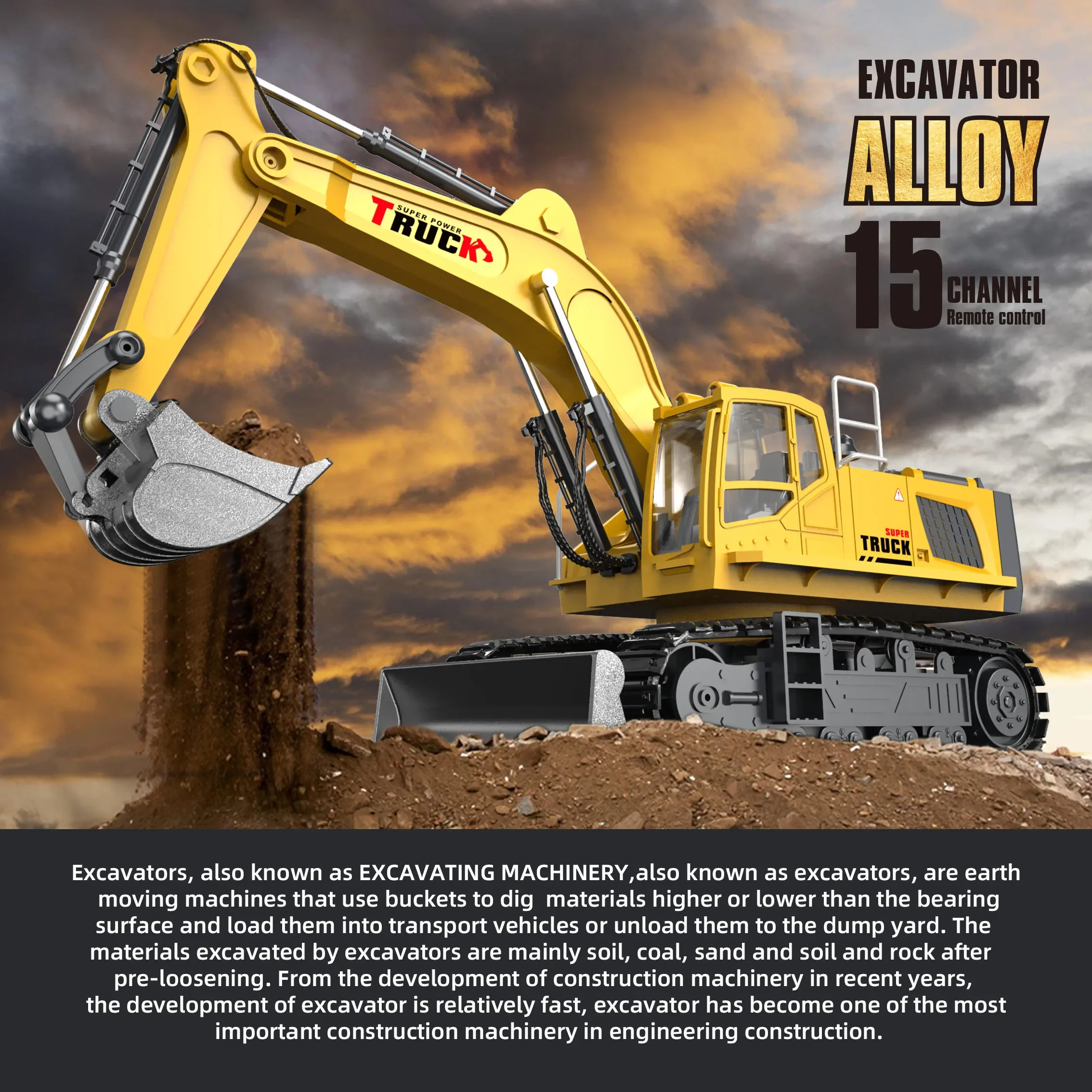 Zdalnie sterowane koparki, sam – Heavy Equipment Games recenzja i cena
