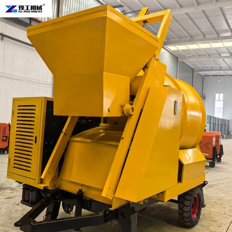Przyczepa z mieszalnikiem do b – Concrete Mixer Machine recenzja i cena