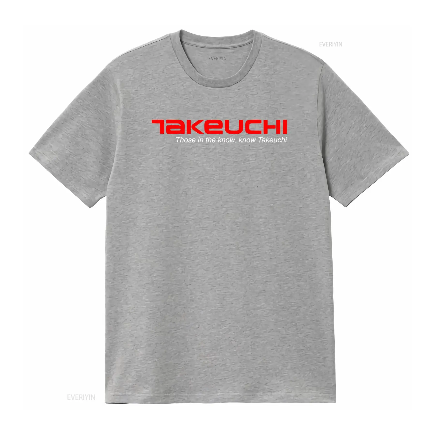 Koszulka z logo koparek Takeuc – Heavy Equipment Logo recenzja i cena