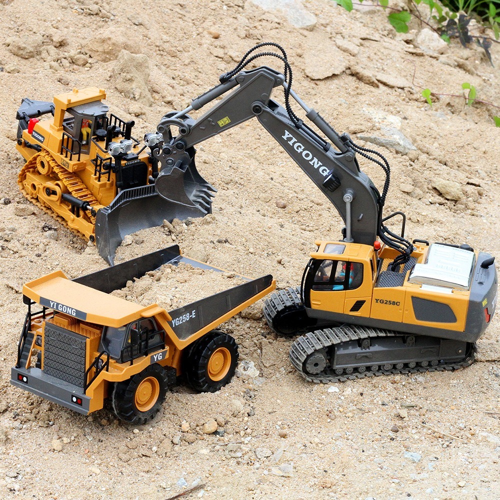 Zdalnie Sterowana Koparka Wywr – Heavy Equipment Games recenzja i cena