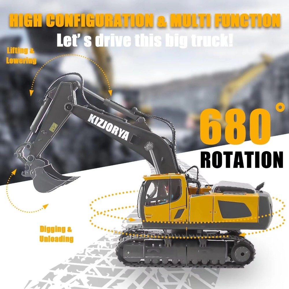 Zdalnie Sterowana Koparka Wywr – Heavy Equipment Games recenzja i cena