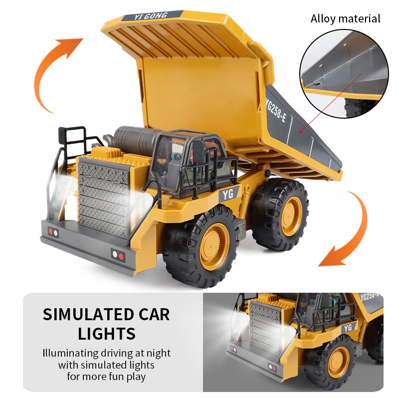 ZWN 2.4G zdalnie sterowana kop – Heavy Equipment Games recenzja i cena