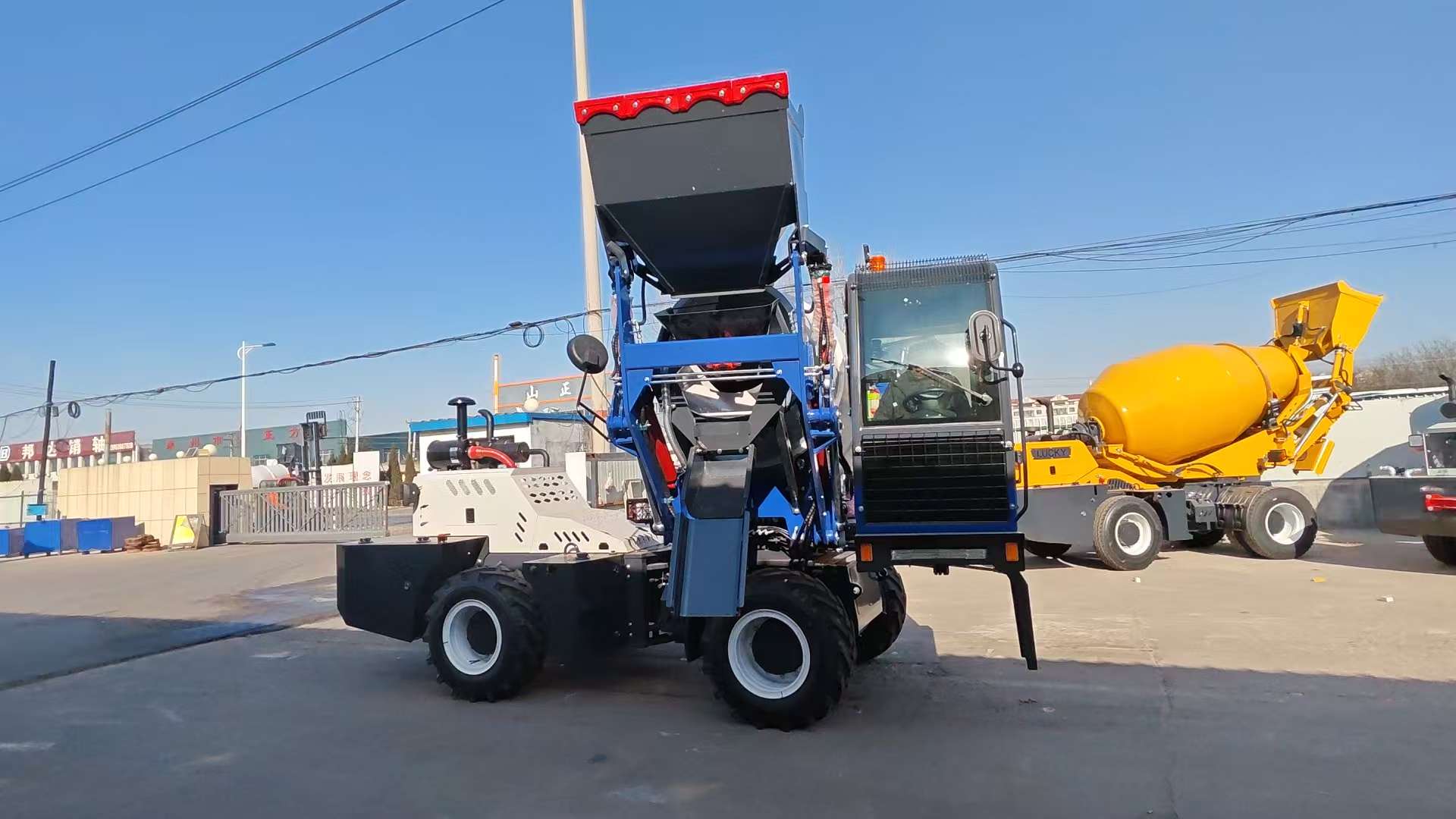 Mieszarka do betonu z własnym  – Concrete Mixer Machine recenzja i cena